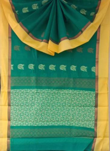 PL Saree Cotton Korvai Border